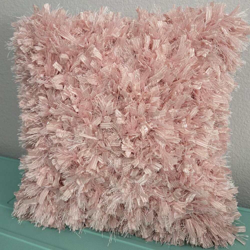 Shag pillow